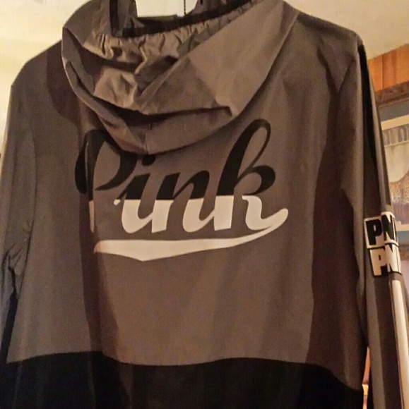 VS ANORAK WITH HOOD, BLACK /GREY / WHITE - Picture 5 of 5